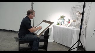 Marc discusses a good foundation for comfortable and accessible drawing positions and the furniture to aid you. Set to 1440.