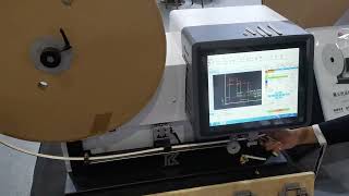 SINHOSUN Automatic Creasing Matrix Cutting machine SH-YH3 Demonstrate the operation process