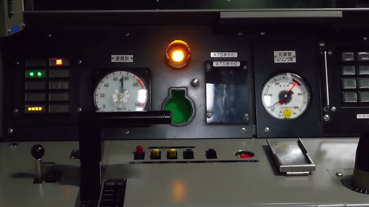 阪神5500系 速度計動画＋VVVF音