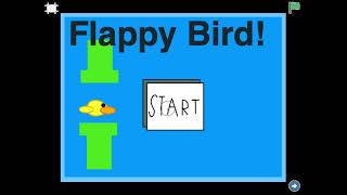 How to make  flappy bird on Scratch Jr.