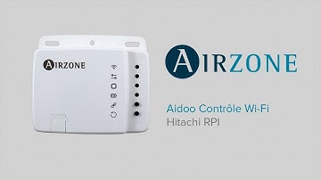 Installation - Aidoo Contrôle Wi-Fi Hitachi RPI