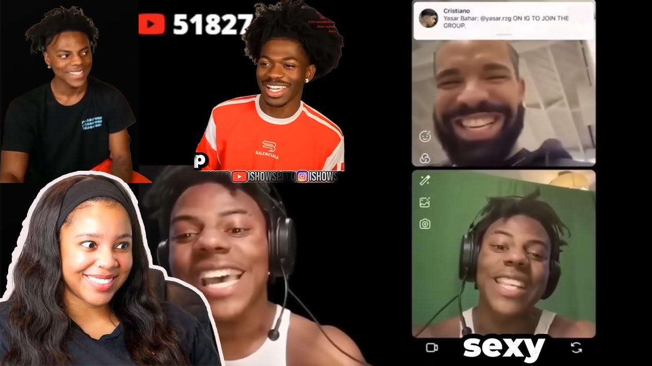 IShowSpeed Best MOMENTS With Celebrities Compilation | Reaction