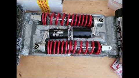Yamaha X-Max 300 with Yss Shocks