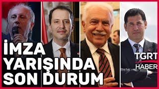 Ysk İmza Yarışında İlk Sonuçlarını Paylaştı Hangi İsim Kaç İmza Topladı? -Tgrt Haber