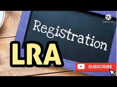 LRA Registration