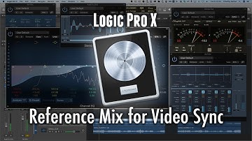 Logic Pro X - Live Show Reference Mix for Video Sync