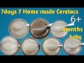 7 days 7 types of Home made Cerelacs ( ఉగ్గు )travel friendly for 6 to 12 months babies healthy food