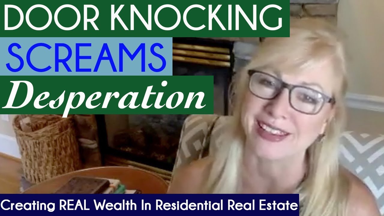 3 Alternatives to Door Knocking And Cold Calling | Real Estate Coaching - Karen Coffey