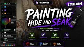 Painting Hide And Seak Fivem Script Standalone