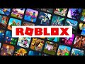 Playing Roblox games!