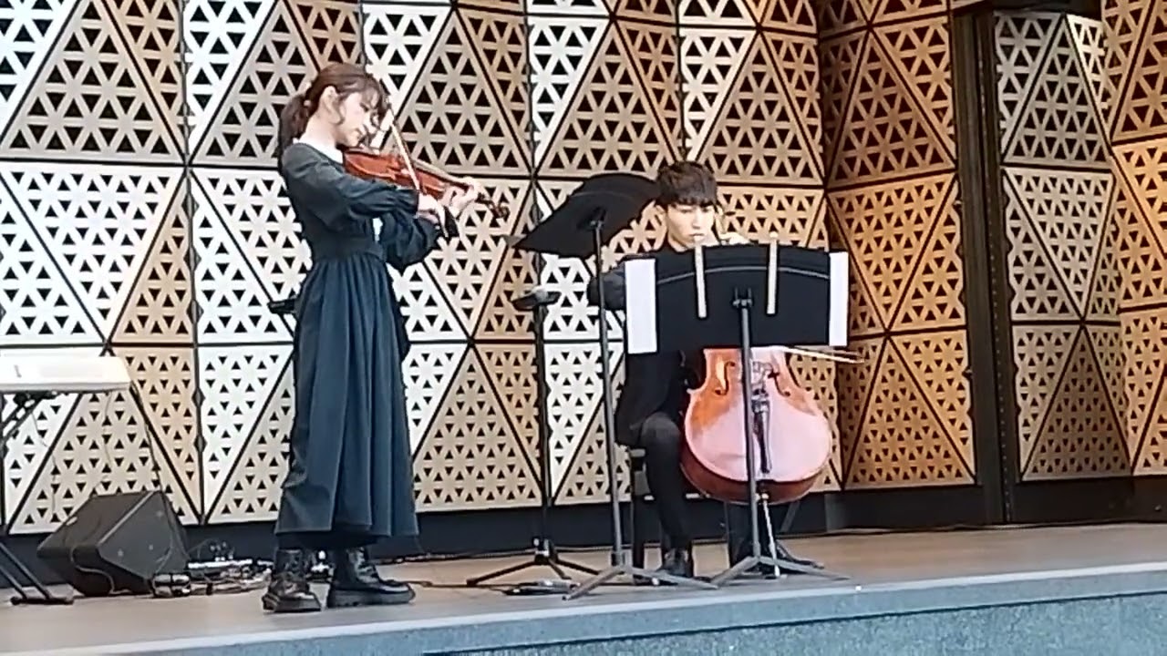 パッサカリア/ヘンデル   ヴァイオリン 高松亜衣  チェロ 菅井瑛斗 Japan Music Summit