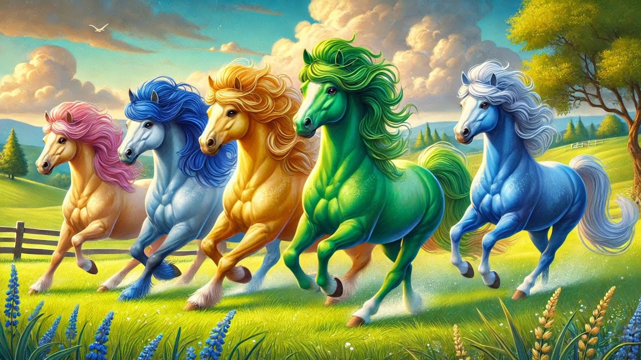 (Musica infantil) Cavalinho de Cores! - YouTube