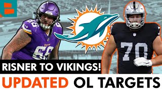 Dolphins Free Agent Offensive Line Targets After Dalton Risner Signs With Vikings Ft. Greg Van Roten