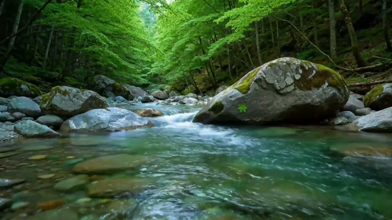 Forest River Sounds, Beautiful Birdsong, That Instantly Calms Your Mind And Body