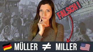 AMERICANS GET THIS WRONG ABOUT GERMAN NAMES | The Ellis Island Myth