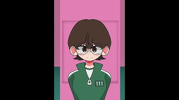 [OC/SQUID GAME] Mingle game #squidgame #edit #capcut #procreate #animation #tweening