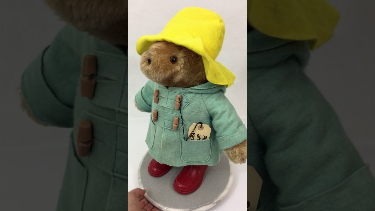 1975 Eden Toys 18" Paddington Bear Collector Quality Plush