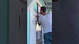 Opening an art gallery— before and after. #shorts #art #artist #artgallery