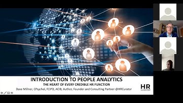 Dave Millner Introduction to People Analytics