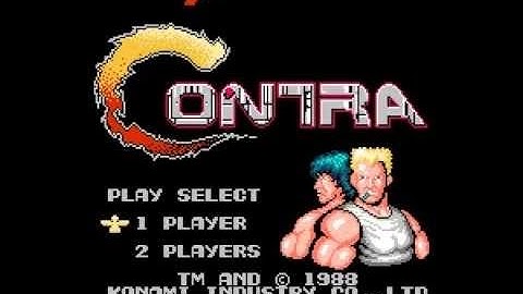 Contra Nintendo/Famicom Playthrough (No Konami Code) Longplay