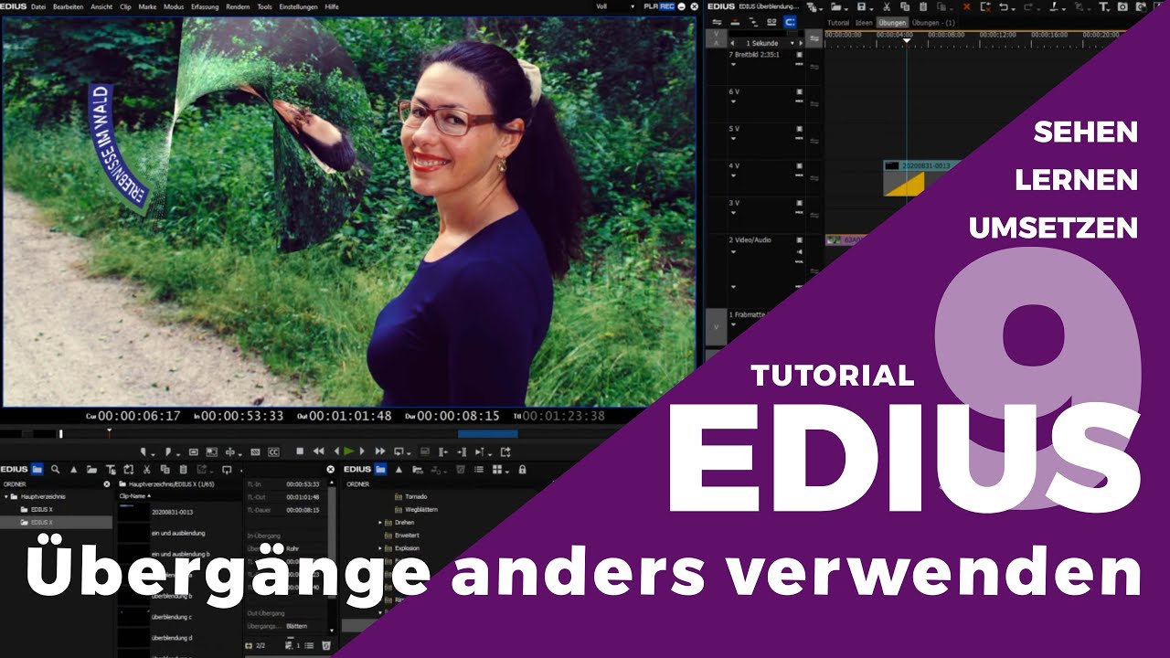 EDIUS - Übergänge anders verwenden