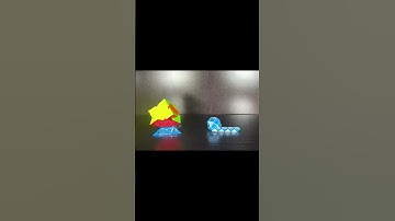 Stop Motion Animation Skewb vs. Rubik’s Snake Into Ball Race