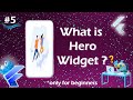 Hero widget in flutter | Flutter hero widget and how to use ?