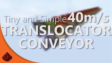 Tiny & Simple 40m/s Translocation Conveyor [Showcase] | RWTL² #7