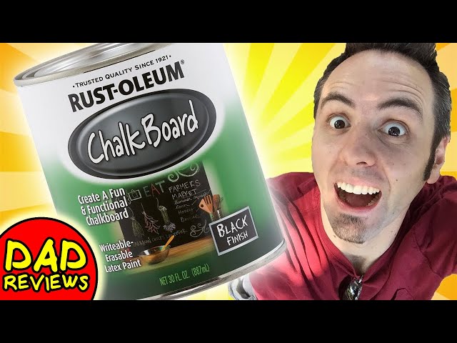 BEST CHALK PAINT?  Rustoleum Chalkboard Paint Review 