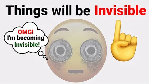 This Video will Make Things Invisible...😱