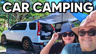 Our CRV Camper Maiden Voyage in the Mountains #philippines #carcamping