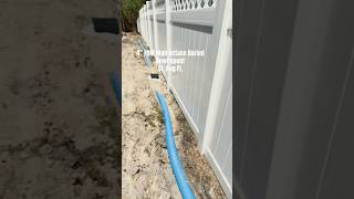 St. Augustine’s Fl Buried Downspout System Overview