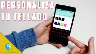 Personalizar teclado ANDROID - CREA TEMAS screenshot 1