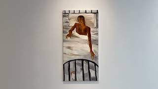 Gideon Appah : Man on Bed (2021) | Mitchell-Innes & Nash Gallery