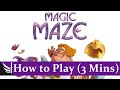 How to play magic maze spoiler free 3 minutes magic maze rules