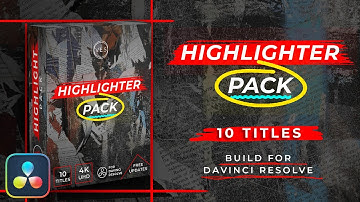 Highlighter Pack for Davinci Resolve