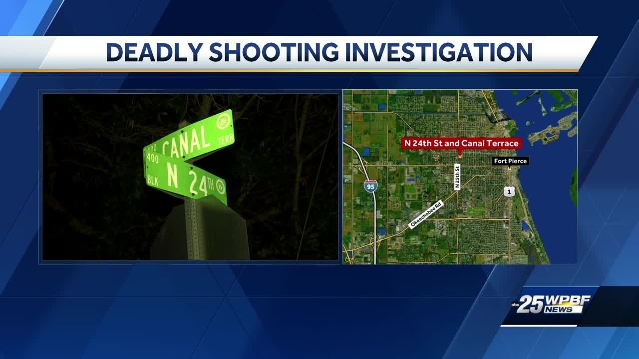 Fort Pierce police looking for suspect after deadly shooting - YouTube
