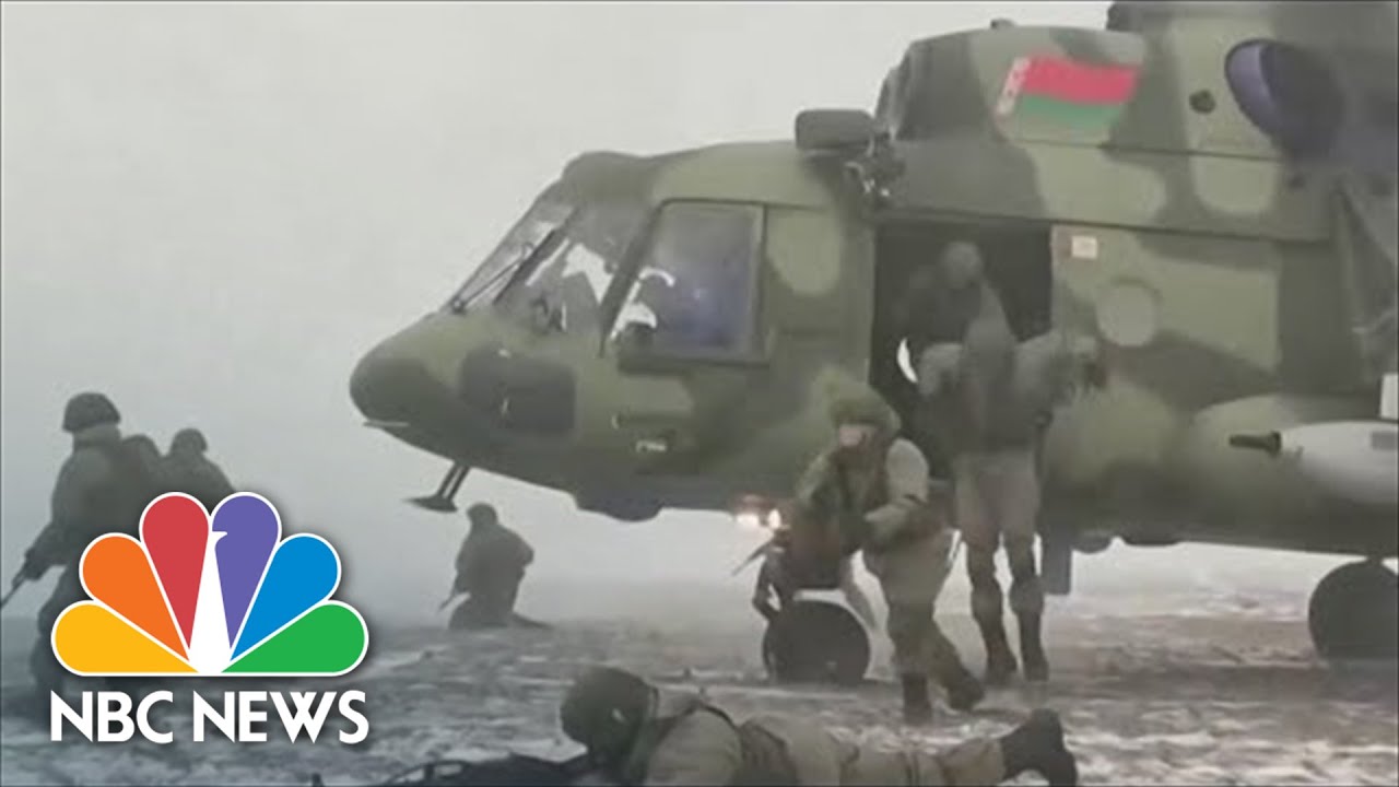 Putin Stations Thousands Of Russian Troops In Belarus As Fears Of Ukraine Invasion Rise