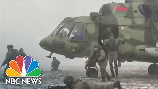 Putin Stations Thousands Of Russian Troops In Belarus As Fears Of Ukraine Invasion Rise