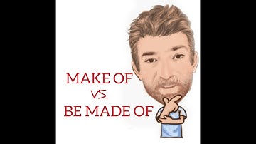 English Tutor Nick P Lesson (479) The Difference Between Make of and Be Made of
