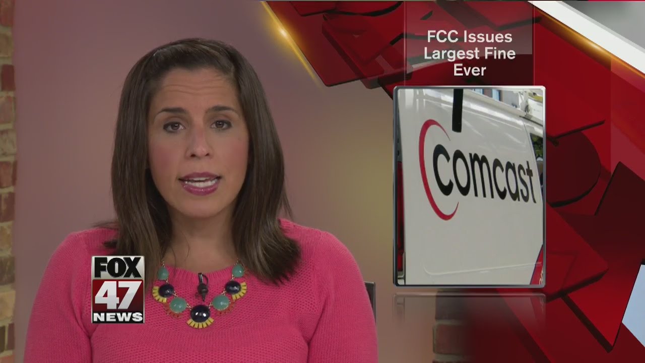 Comcast hit with FCC's biggest cable fine ever