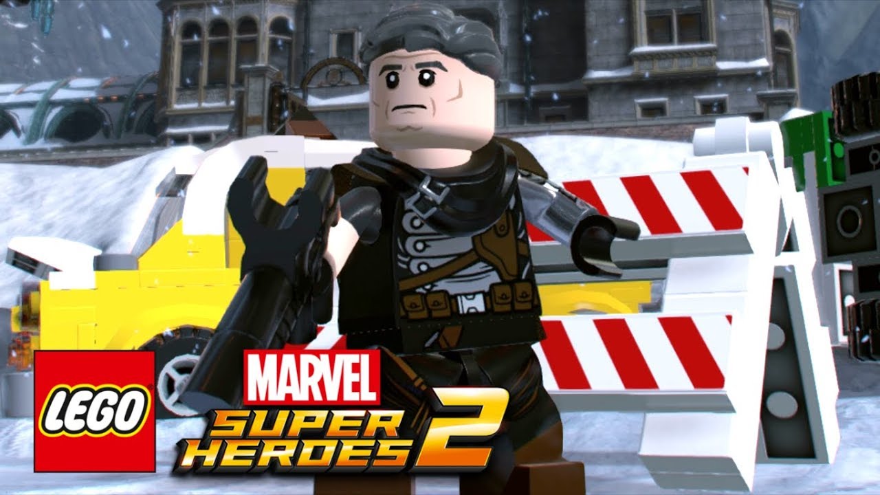 LEGO Marvel Super Heroes 2 - How To Make Cable (Josh Brolin) - YouTube