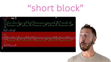 Short block: the scope you
