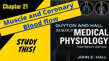 Guyton and Hall Medical Physiology (Chapter 21)REVIEW Muscle and Coronary Bloodflow || Study This!