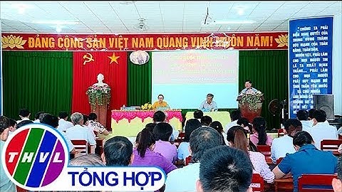 THVL | Ông Trần Văn Rón tiếp xúc cử tri 2 xã Long Mỹ,  Hòa Tịnh