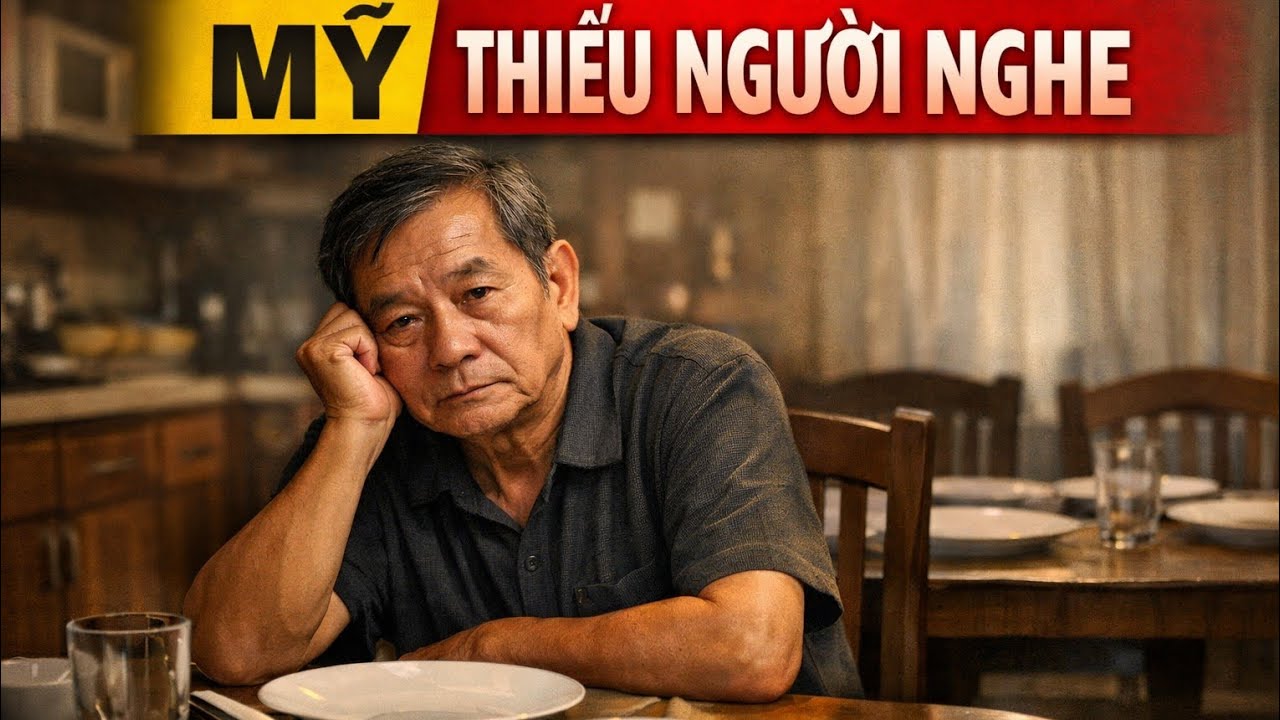 🇺🇸 MỸ – Tuổi Già Người Việt Nhiều Khi Buồn Vì Con Cháu Quá Bận