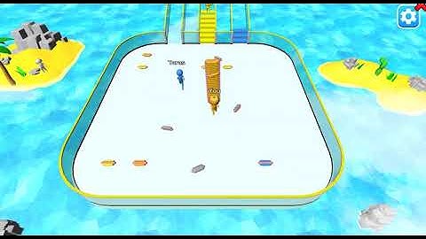 Stair Race 3D - Gameplay Walkthrough lvl 1-4 (Android, iOS)