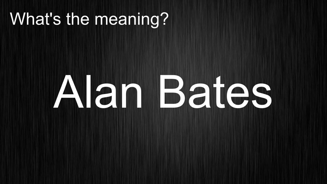 Meaning Of Alan Muslim Name