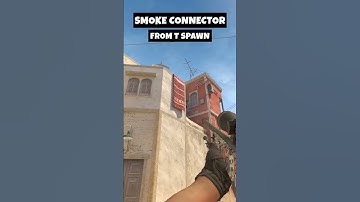 HOW TO SMOKE CONNECTOR from T SPAWN on Mirage (CS2) #cs2 #counterstrike2 #cs2clips