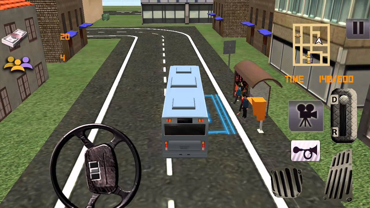 Bus Driver 3D Simulator - Gameplay Walkthrough for Android/IOS - YouTube